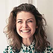 woman smiling