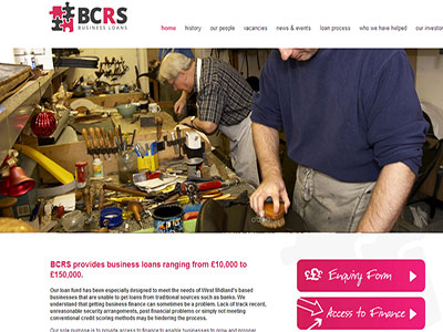 BCRS homepage