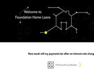 Foundation Home Loans homepage