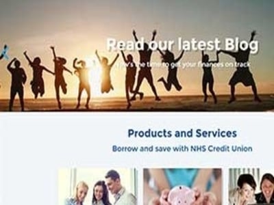 NHS Credit Union homepage