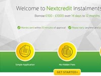 NextCredit homepage