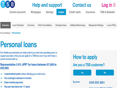 tsb car loans