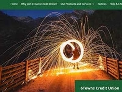 6 Towns Credit Union homepage