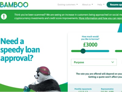 bamboo personal loans