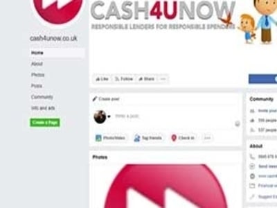 CASH4UNOW homepage
