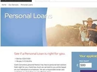 cash converters short-term loans
