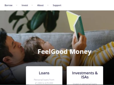 Zopa homepage